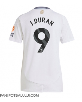 Aston Villa Jhon Duran #9 Tricou Fotbal Replică 2024-25 Femei Deplasare
